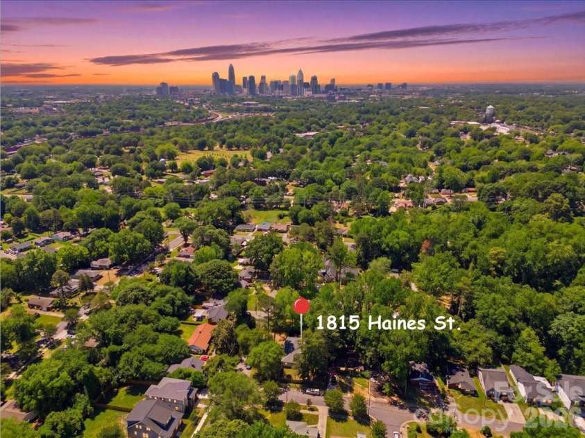 1815 Haines Street, Charlotte, NC 28216.  MLS# CAR4383212, YatesRealty ID 29581. 