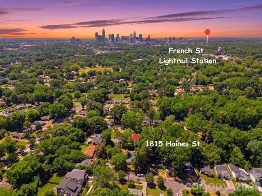1815 Haines Street, Charlotte, NC 28216.  MLS# CAR4383212, YatesRealty ID 29581. 