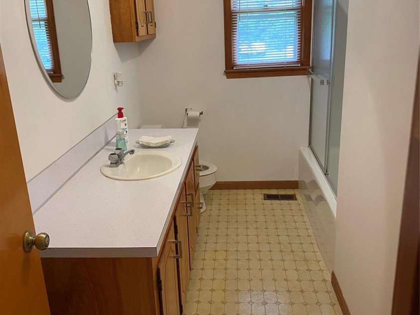 2042 Bethlehem Road, Kings Mountain, NC 28086.  MLS# CAR4278359, YatesRealty ID 29582. Hall bathroom