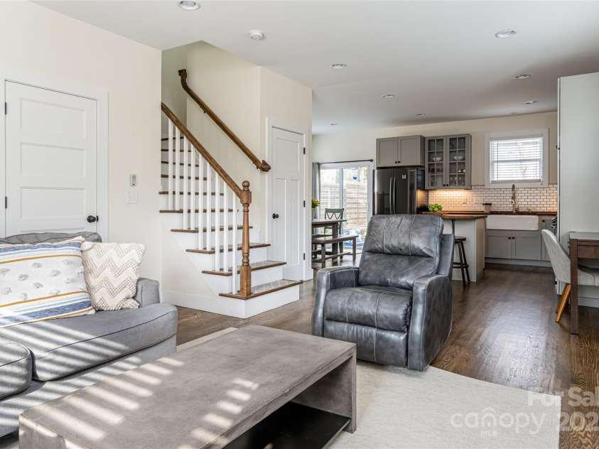 704 Azalea Avenue, Black Mountain, NC 28711.  MLS# CAR4283661, YatesRealty ID 29588. Open concept floor plan