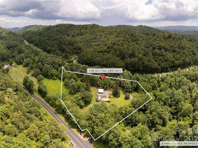 788 Old NC 280 Highway, Pisgah Forest, NC 28768.  MLS# CAR4283576, YatesRealty ID 29590. 