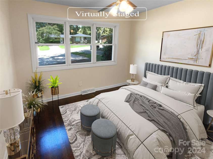 1913 Herrin Avenue, Charlotte, NC 28205.  MLS# CAR4150589, YatesRealty ID 2960. Virtually Staged