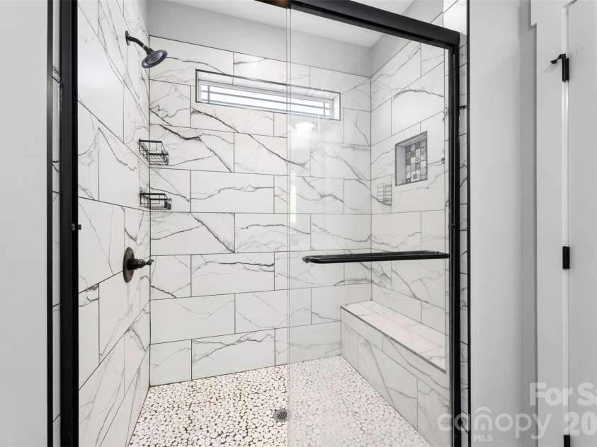 219 Prospect Church Road, Albemarle, NC 28001.  MLS# CAR4384091, YatesRealty ID 29602. Custom Tile Shower