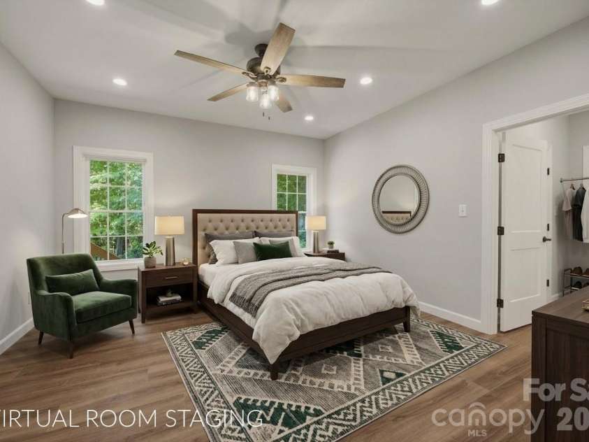 107 Meadow View Street, Morganton, NC 28655.  MLS# CAR4388143, YatesRealty ID 29604. Virtually Staged