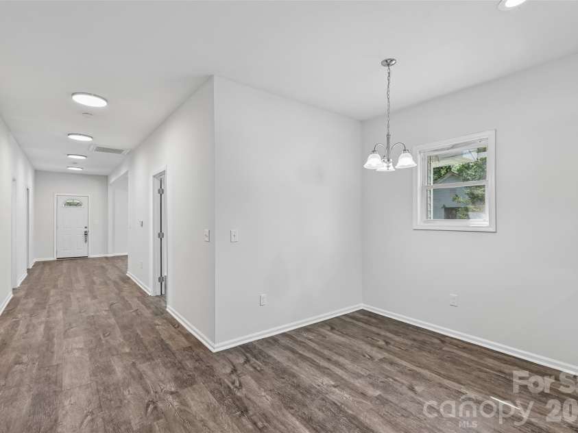 2509 Gardner Street, Gastonia, NC 28056.  MLS# CAR4387346, YatesRealty ID 29605. Hallway/Dining Area