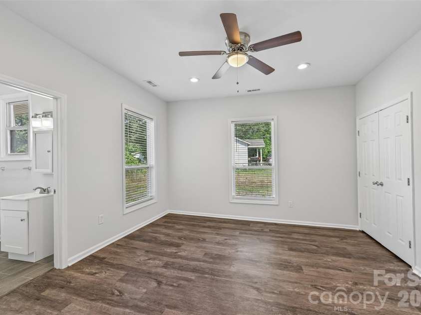 2509 Gardner Street, Gastonia, NC 28056.  MLS# CAR4387346, YatesRealty ID 29605. Master Bedroom with Bathroom