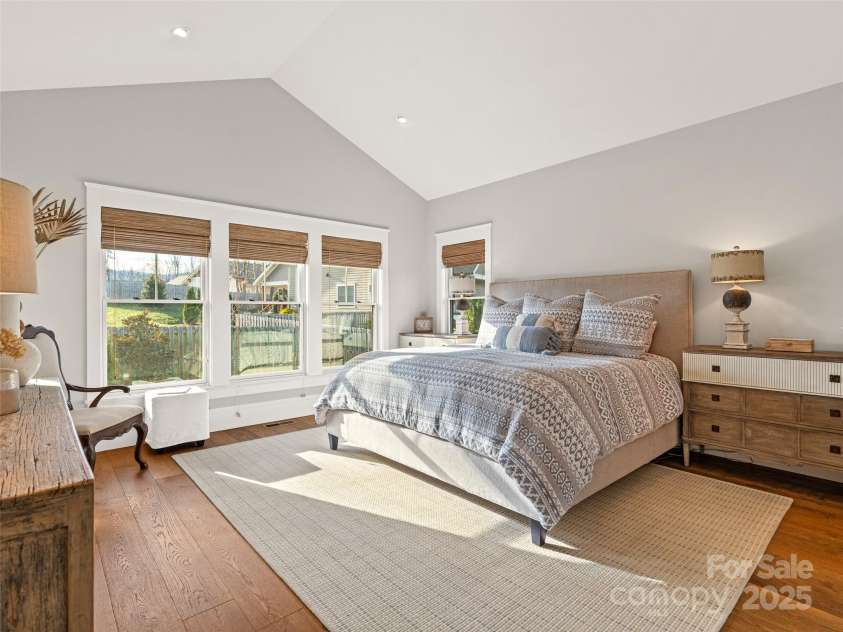 6 Starwood Valley Trail, Arden, NC 28704.  MLS# CAR4329581, YatesRealty ID 29605. Primary Bedroom 