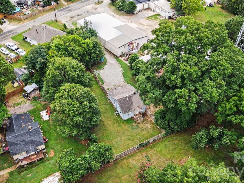 2201 Acme Road, Belmont, NC 28012.  MLS# CAR4386802, YatesRealty ID 29617. Areal View From Back