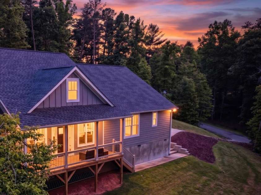 36 Cherry Ridge Lane, Weaverville, NC 28787.  MLS# CAR4385197, YatesRealty ID 29619. AI twilight