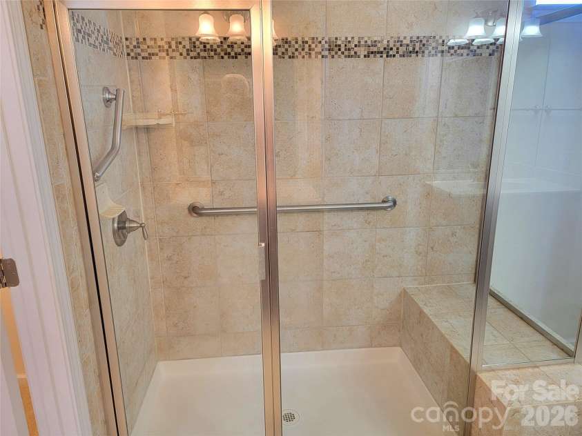 5112 Folly Lane, Fort Mill, SC 29707.  MLS# CAR4373813, YatesRealty ID 29633. Huge shower