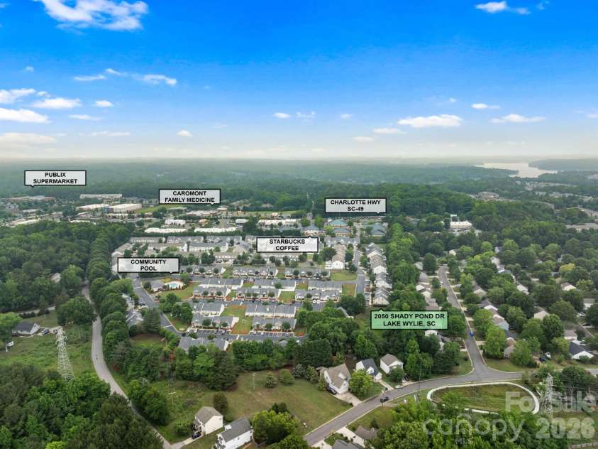 2050 Shady Pond Drive, Clover, SC 29710.  MLS# CAR4390356, YatesRealty ID 29635. 
