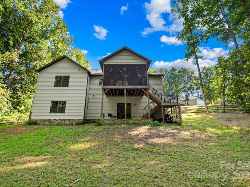 171 Shenandoah Loop, Troutman, NC 28166.  MLS# CAR4283740, YatesRealty ID 29636. Back of house