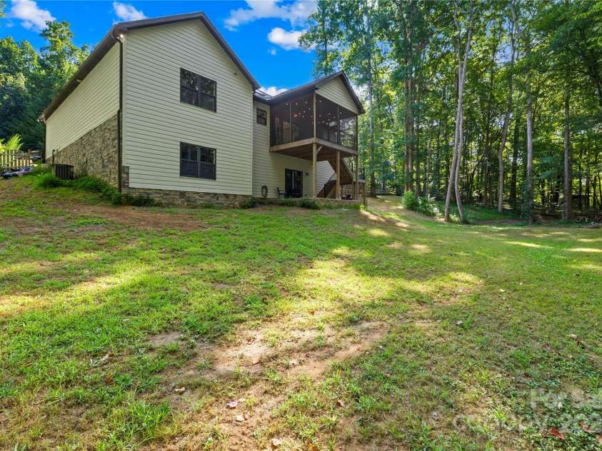 171 Shenandoah Loop, Troutman, NC 28166.  MLS# CAR4283740, YatesRealty ID 29636. Back of house