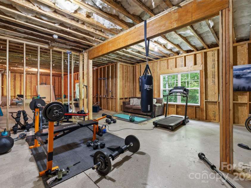171 Shenandoah Loop, Troutman, NC 28166.  MLS# CAR4283740, YatesRealty ID 29636. Framed basement