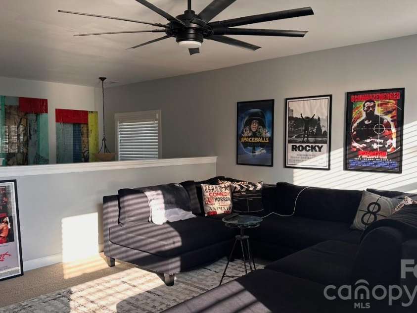 117 Fielding Street, Mount Holly, NC 28120.  MLS# CAR4390438, YatesRealty ID 29638. Media Room