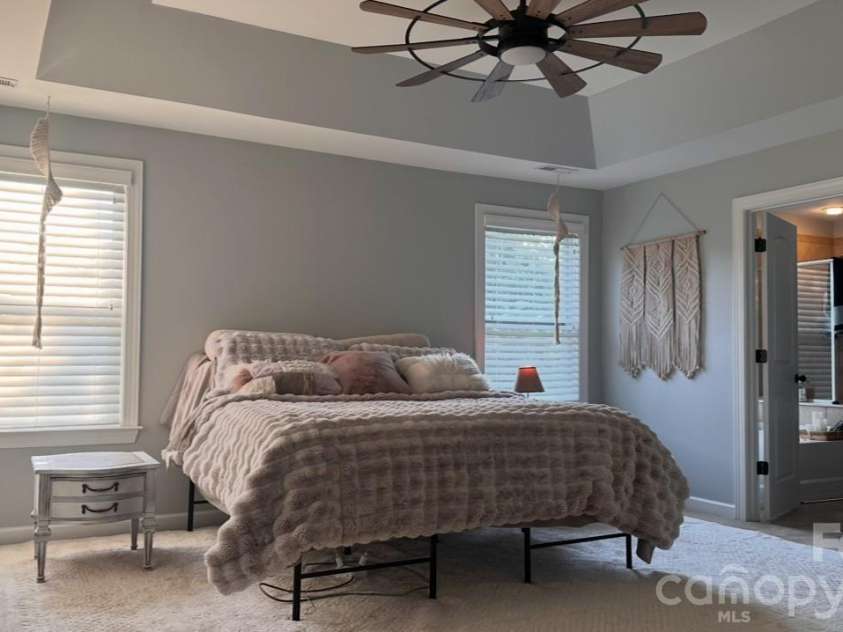 117 Fielding Street, Mount Holly, NC 28120.  MLS# CAR4390438, YatesRealty ID 29638. Primary En-Suite Upstairs