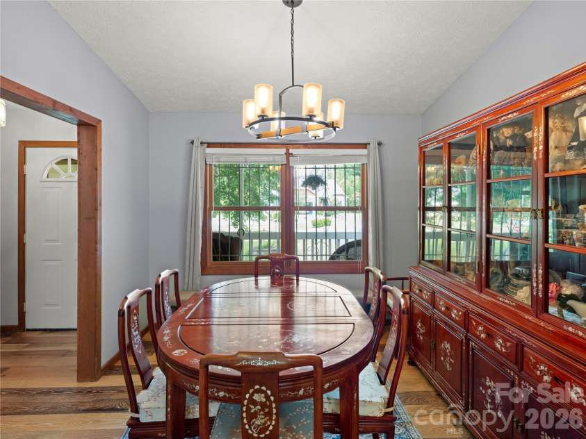 5 Harrison Hill Road, Swannanoa, NC 28778.  MLS# CAR4391617, YatesRealty ID 29644. Formal dining room