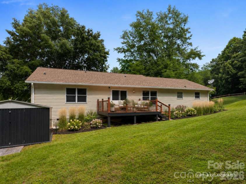 5 Harrison Hill Road, Swannanoa, NC 28778.  MLS# CAR4391617, YatesRealty ID 29644. Virtually landscaped
