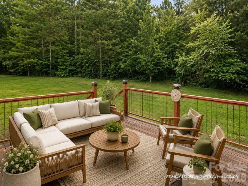 5 Harrison Hill Road, Swannanoa, NC 28778.  MLS# CAR4391617, YatesRealty ID 29644. Virtually staged