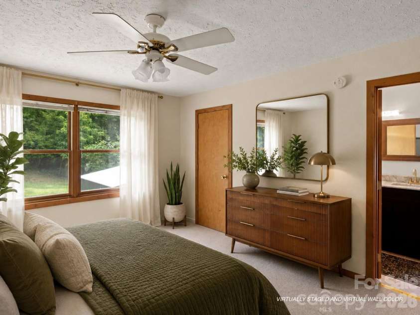 5 Harrison Hill Road, Swannanoa, NC 28778.  MLS# CAR4391617, YatesRealty ID 29644. Virtually staged