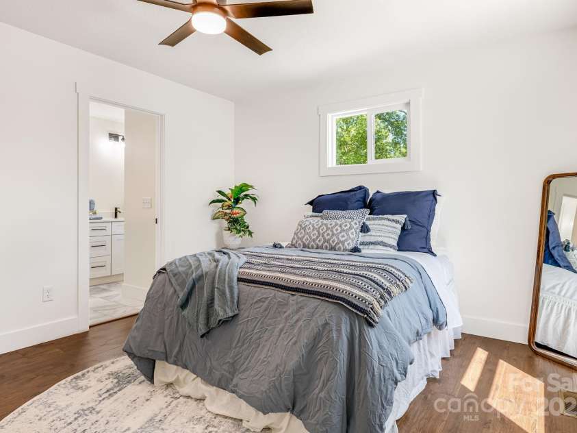607 Silkwood Drive, Canton, NC 28716.  MLS# CAR4283110, YatesRealty ID 29645. Primary Bedroom