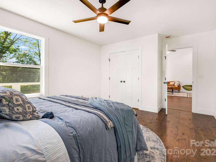 607 Silkwood Drive, Canton, NC 28716.  MLS# CAR4283110, YatesRealty ID 29645. Primary Bedroom