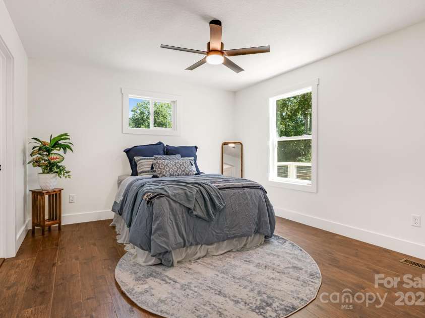 607 Silkwood Drive, Canton, NC 28716.  MLS# CAR4283110, YatesRealty ID 29645. Primary Bedroom