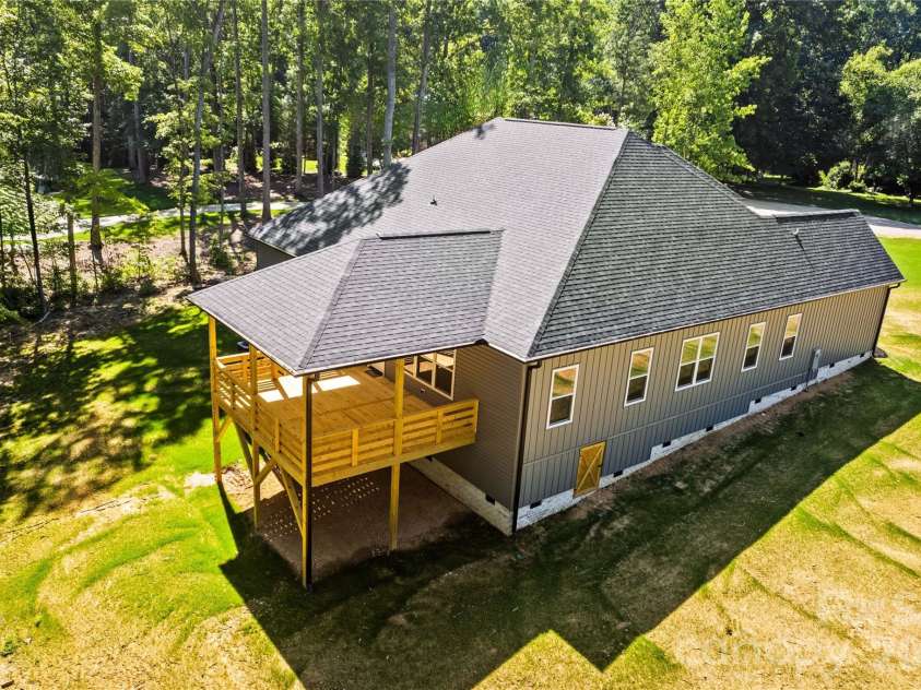 1065 Shawnee Trail, China Grove, NC 28023.  MLS# CAR4391383, YatesRealty ID 29651. Aerial view.