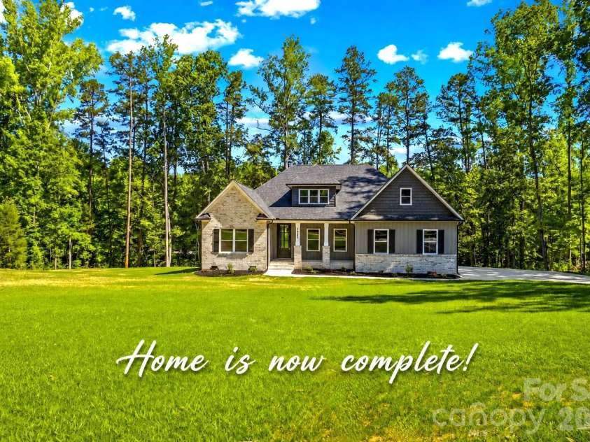1065 Shawnee Trail, China Grove, NC 28023.  MLS# CAR4391383, YatesRealty ID 29651. Now complete! One story on almost an acre.