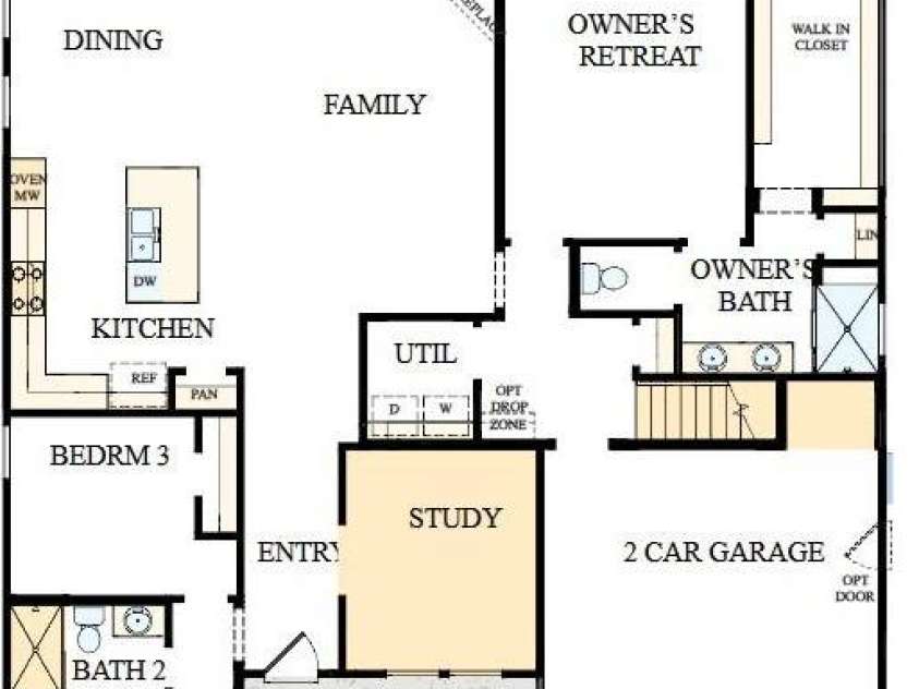 3438 Charolais Lane, Harrisburg, NC 28075.  MLS# CAR4391929, YatesRealty ID 29652. 3438 Charolais Ln. Floorplan