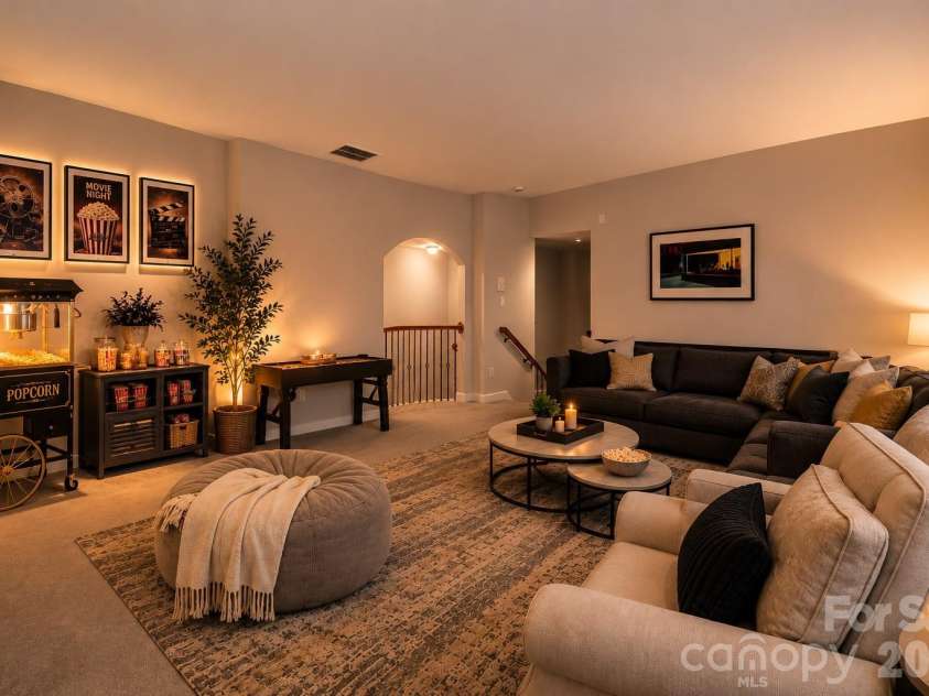 831 Irish Green Drive, Clover, SC 29710.  MLS# CAR4337798, YatesRealty ID 29654. Loft/media rroom