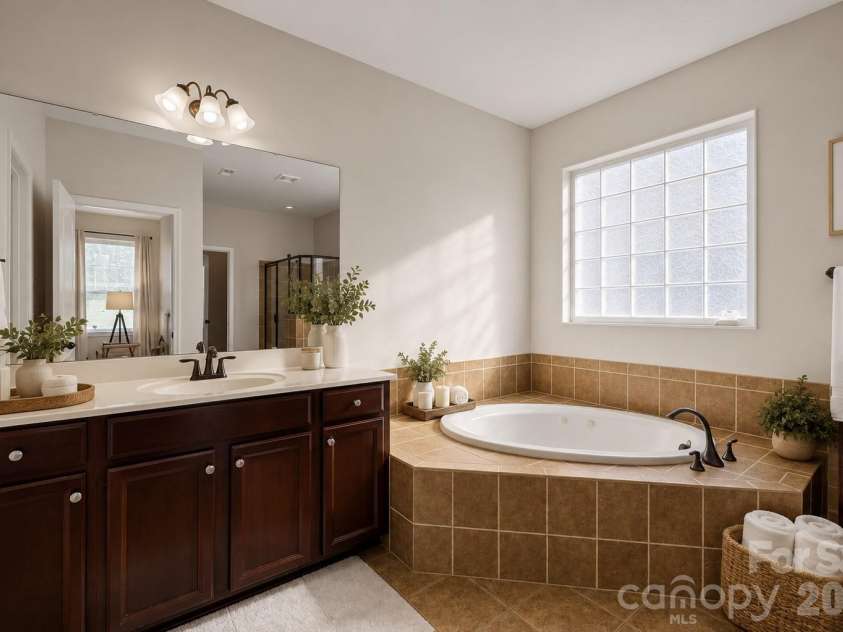 831 Irish Green Drive, Clover, SC 29710.  MLS# CAR4337798, YatesRealty ID 29654. Primary Bath