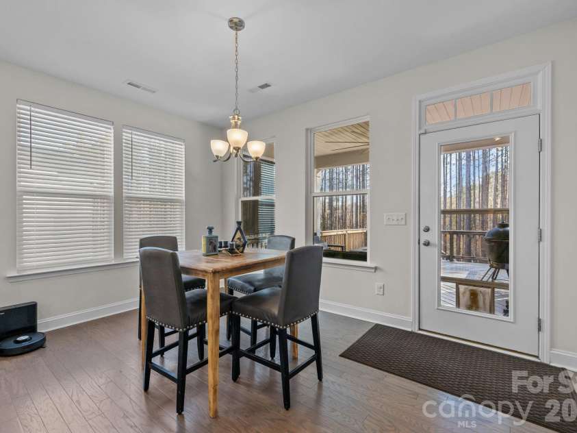 234 Boxelder Road, Clover, SC 29710.  MLS# CAR4342094, YatesRealty ID 29655. Breakfast area