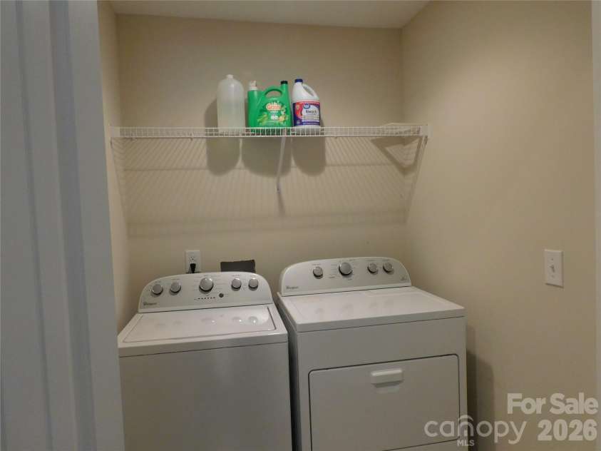 612 Red Hawk Way, Clover, SC 29710.  MLS# CAR4389911, YatesRealty ID 29658. Laundry Area