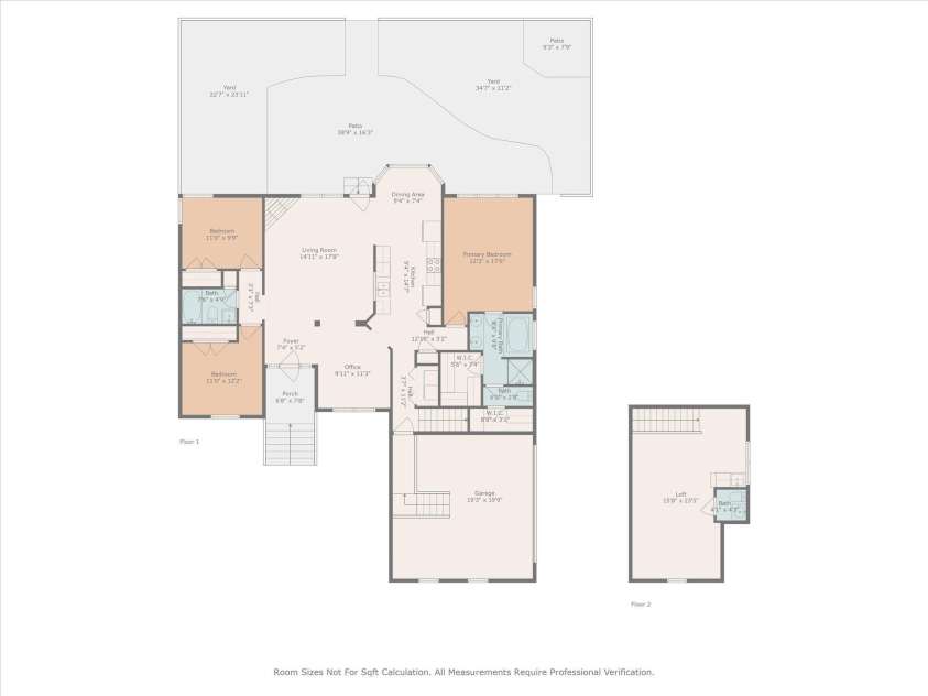 2090 Winding Oak Road, Rock Hill, SC 29732.  MLS# CAR4279008, YatesRealty ID 29675. Floor Plan