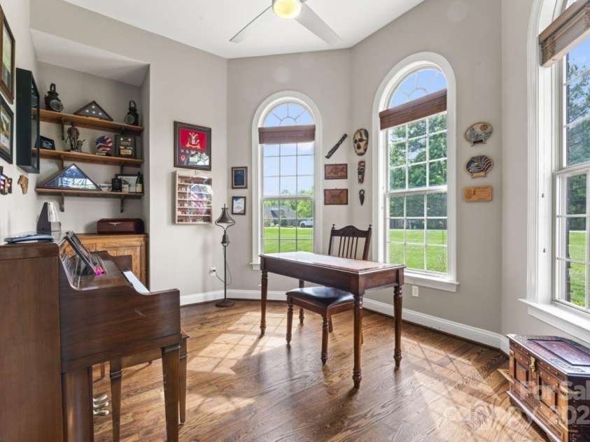 3398 Millstone Creek Road, Lancaster, SC 29720.  MLS# CAR4251065, YatesRealty ID 29678. Office on main floor with tons of natural light