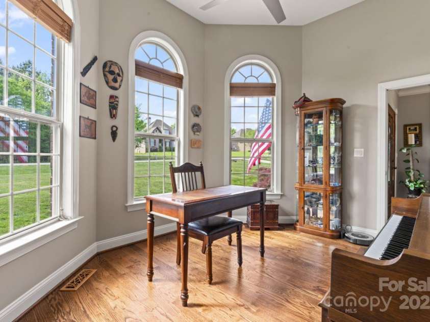 3398 Millstone Creek Road, Lancaster, SC 29720.  MLS# CAR4251065, YatesRealty ID 29678. Office on main floor with tons of natural light