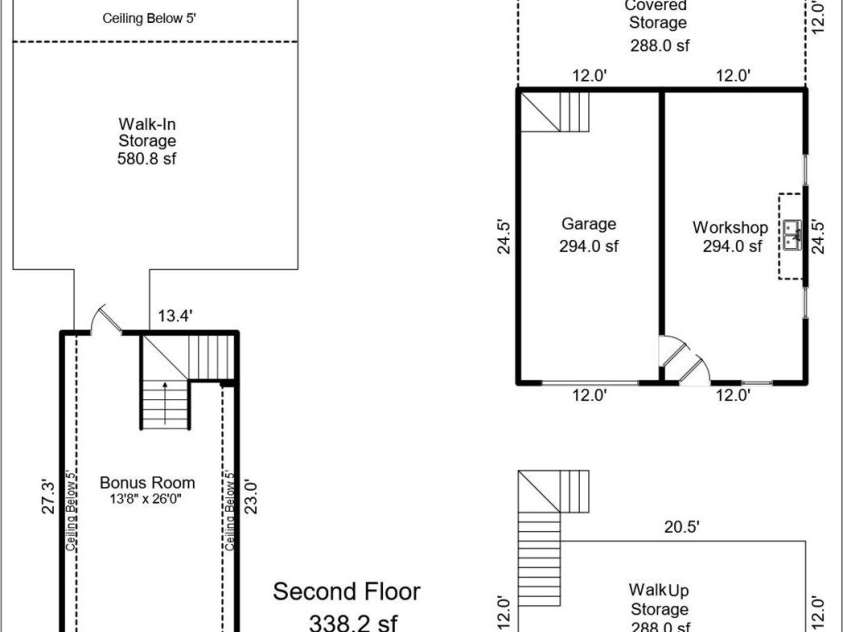 20308 Ridgebrook Lane, Locust, NC 28097.  MLS# CAR4279014, YatesRealty ID 29685. Bonus + Detached Garage floorplan