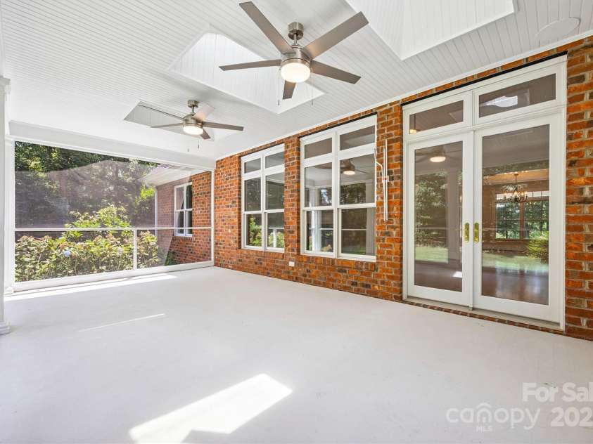 20308 Ridgebrook Lane, Locust, NC 28097.  MLS# CAR4279014, YatesRealty ID 29685. Screen porch