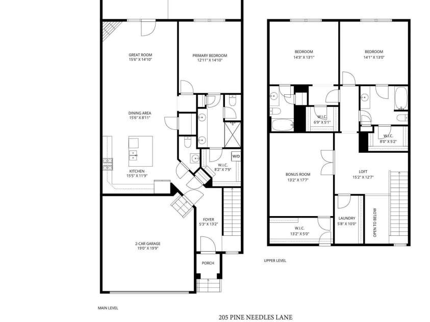 205 Pine Needles Lane, Fort Mill, SC 29708.  MLS# CAR4381450, YatesRealty ID 29689. 