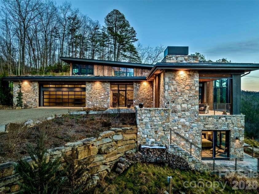 112 Moon Shadow Lane, Marshall, NC 28753.  MLS# CAR4332984, YatesRealty ID 2969. Designed by renowned architect, Platt, and built by Tyner Construction.