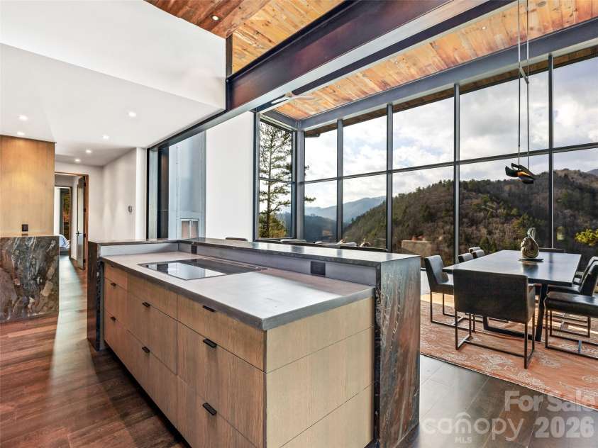 112 Moon Shadow Lane, Marshall, NC 28753.  MLS# CAR4332984, YatesRealty ID 2969. Enjoy the views while cooking and entertaining!