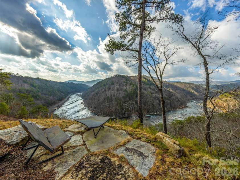 112 Moon Shadow Lane, Marshall, NC 28753.  MLS# CAR4332984, YatesRealty ID 2969. Sitting area to be one with nature!