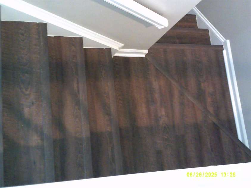 5855 Amity Springs Drive, Charlotte, NC 28212.  MLS# CAR4275097, YatesRealty ID 29690. Plank flooring throughout including stairs