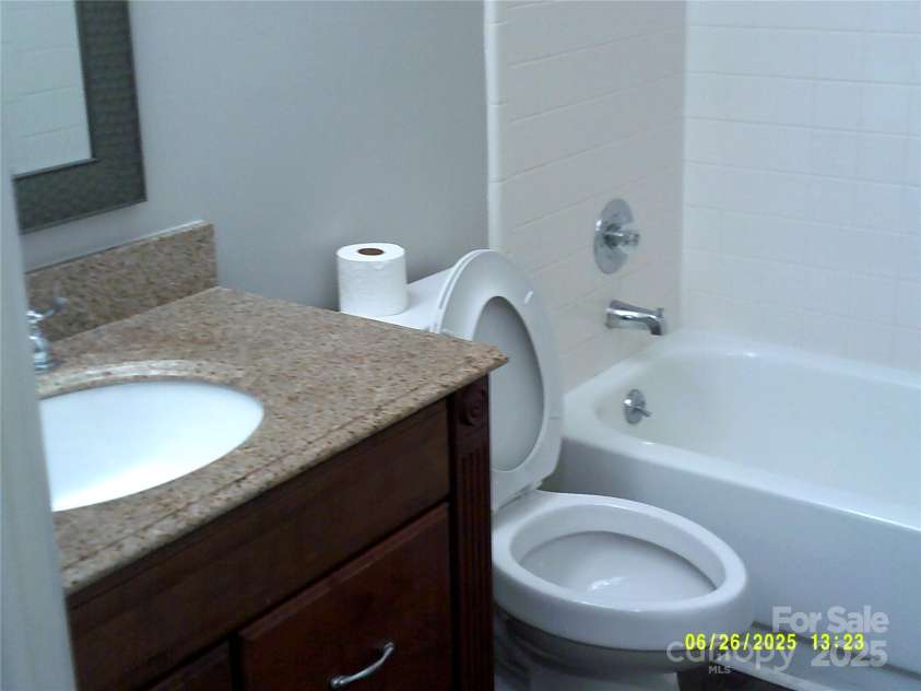 5855 Amity Springs Drive, Charlotte, NC 28212.  MLS# CAR4275097, YatesRealty ID 29690. Upgraded vanity and counter in 2nd bath
