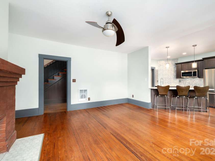 11 Cullowhee Street, Asheville, NC 28801.  MLS# CAR4307173, YatesRealty ID 297. Beautiful, Original Hardwood Floors