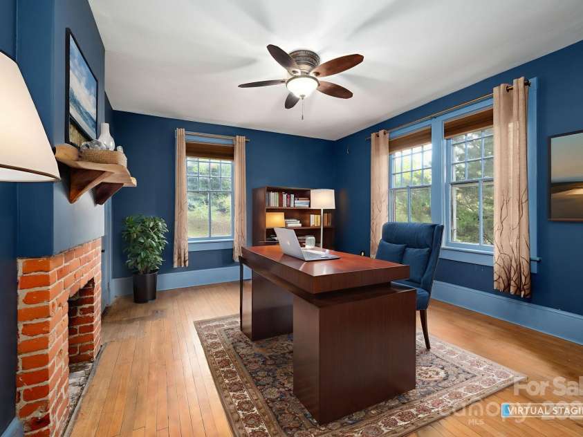11 Cullowhee Street, Asheville, NC 28801.  MLS# CAR4307173, YatesRealty ID 297. Main Level Flex Space Could be Home Office 