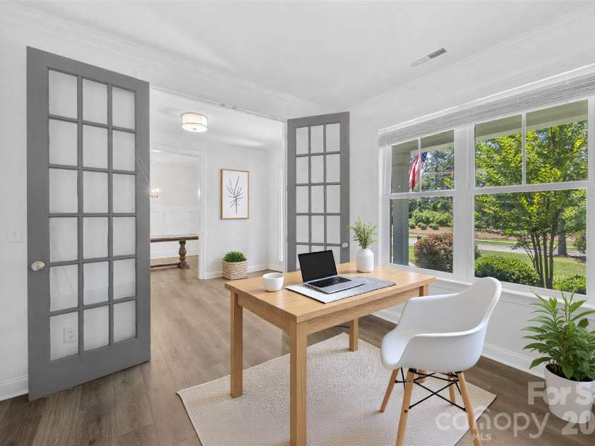 16709 Mckee Road, Charlotte, NC 28278.  MLS# CAR4388215, YatesRealty ID 29700. Office -virtually staged