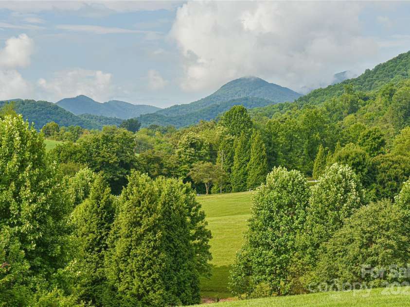 35 Dreambird Drive, Leicester, NC 28748.  MLS# CAR4281795, YatesRealty ID 29701. Back Mountain View