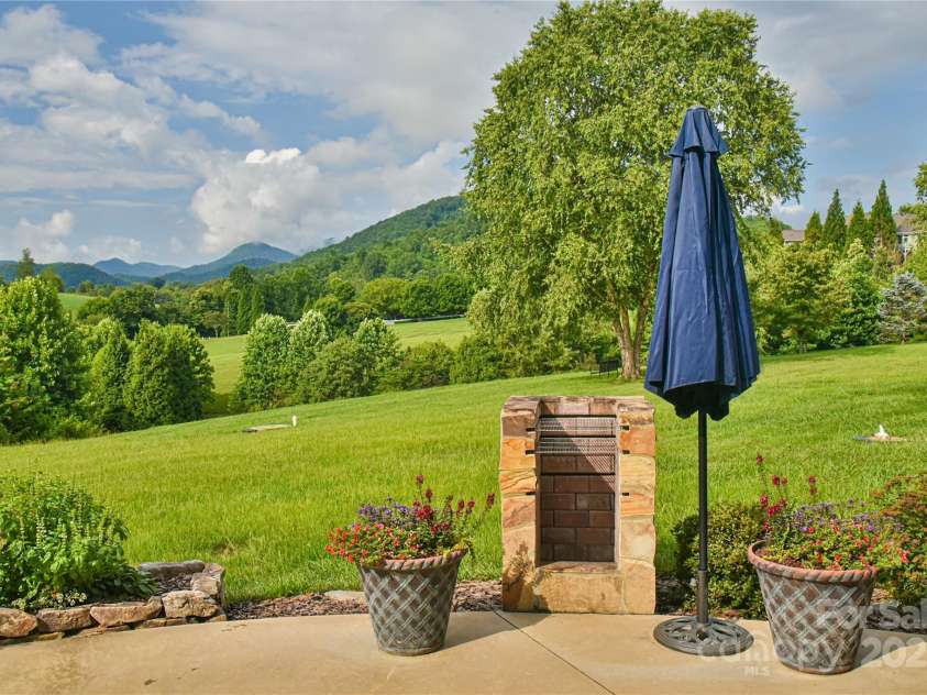 35 Dreambird Drive, Leicester, NC 28748.  MLS# CAR4281795, YatesRealty ID 29701. Mountain View from back patio